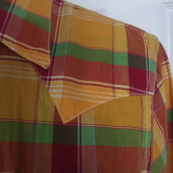 Denim & Supply Ralph Lauren Cotton Snap Front Western Shirt - Picture 4 of 11